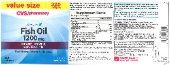CVS Pharmacy Natural Fish Oil 1200 mg - supplement