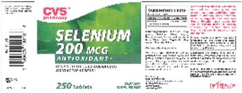 CVS Pharmacy Selenium 200 mcg - supplement