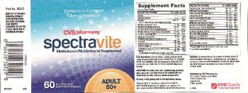CVS Pharmacy Spectravite Adult 50 + - multivitamin multimineral supplement
