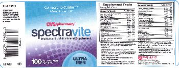 CVS Pharmacy Spectravite Ultra Men's Health - multivitamin multimineral supplement