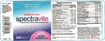 CVS Pharmacy Spectravite Ultra Women 50 + - multivitamin multimineral supplement