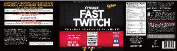 CytoSport Cytomax Fast Twitch Fruit Punch - workout energy supplement
