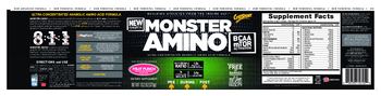 CytoSport Monster Amino Fruit Punch - ultraconcentrated anabolic amino acid formula