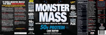 CytoSport Monster Mass Cake Batter - protein supplement wadded vitamins and minerals