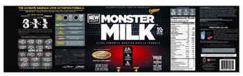 CytoSport Monster Milk Peanut Butter Chocolate - lean muscle protein supplement