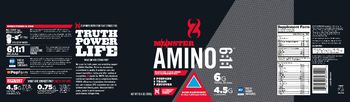 CytoSport Monster Series Monster Amino 6:1:1 Blue Raspberry - branchedchain amino acid supplement mix