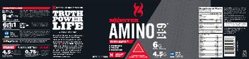 CytoSport Monster Series Monster Amino 6:1:1 Fruit Punch - branchedchain amino acid supplement mix