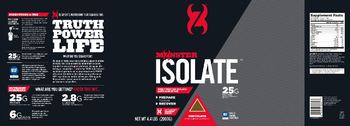 CytoSport Monster Series Monster Isolate Chocolate - whey protein isolate supplement mix