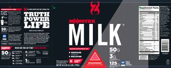 CytoSport Monster Series Monster Milk Strawberry - protein supplement mix