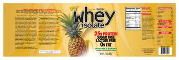CytoSport Whey Isolate Pineapple Banana - protein supplement