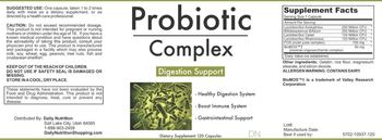 Daily Nutrition Probiotic Complex - supplement
