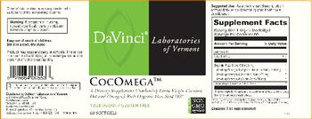 DaVinci Laboratories Of Vermont CocOmega - supplement