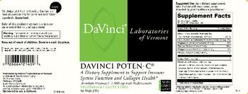 DaVinci Laboratories Of Vermont Davinci Poten-C 500 - supplement