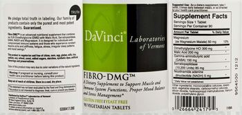 DaVinci Laboratories Of Vermont Fibro-DMG - supplement to support muscle and immune system functions proper mood balance and stress management