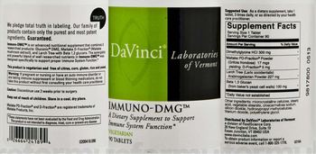 DaVinci Laboratories Of Vermont Immuno-DMG - supplement to support immune system function