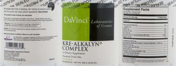 DaVinci Laboratories Of Vermont Kre-Alkalyn Complex - supplement