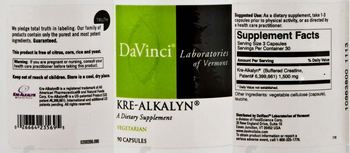 DaVinci Laboratories Of Vermont Kre-Alkalyn - supplement