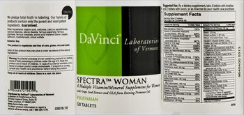 DaVinci Laboratories Of Vermont Spectra Woman - a multiple vitaminmineral supplement for women