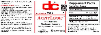 DC AcetyLipoic - supplement
