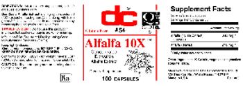 DC Alfalfa 10X - supplement