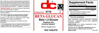DC Beta Glucan - supplement
