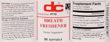DC Breath Freshener - supplement