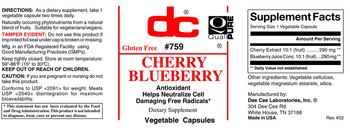 DC Cherry Blueberry - supplement