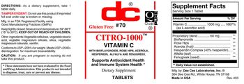 DC Citro-1000 - supplement