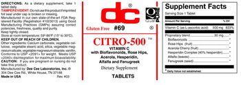 DC Citro-500 - supplement