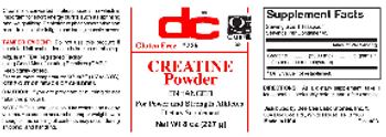 DC Creatine Powder - supplement