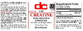 DC Creatine - supplement