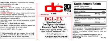 DC DGL-EX - supplement