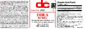 DC DHEA 50 mg - supplement