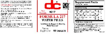 DC Formula 217 - supplement
