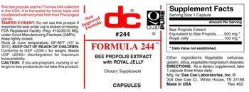 DC Formula 244 - supplement