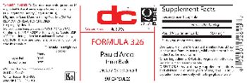 DC Formula 326 - supplement