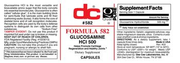 DC Formula 582 - supplement