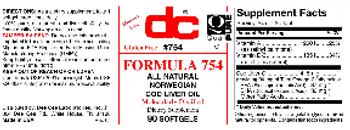 DC Formula 754 - supplement