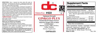 DC Ginkgo Plus - supplement