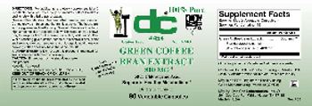 DC Green Coffee Bean Extract 800 mg - supplement