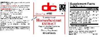 DC Horsechestnut Extract - supplement