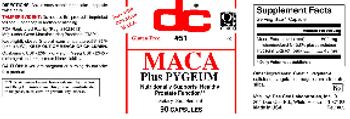 DC Maca Plus Pygeum - supplement