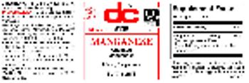 DC Manganese - supplement