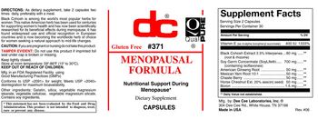 DC Menopausal Formula - supplement
