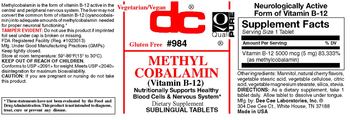 DC Methyl Cobalamin - supplement