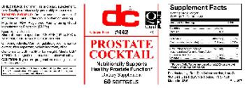 DC Prostate Cocktail - supplement