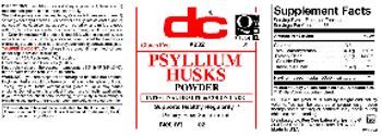 DC Psyllium Husks - fiber supplement