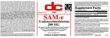 DC SAM-e - supplement