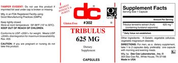 DC Tribulus 625 mg - supplement