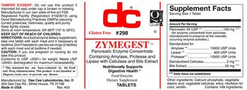 DC Zymegest - food enzyme supplement